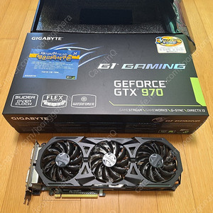 그래픽카드 GIGABYTE GEFORCE GTX 970 G1 GAMING