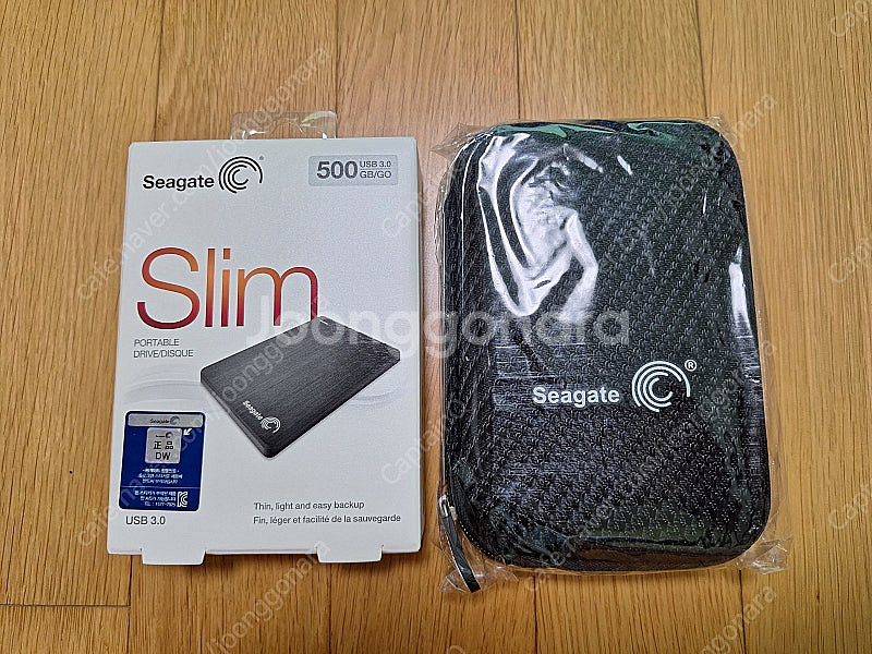 외장하드 씨게이트 500GB--0
