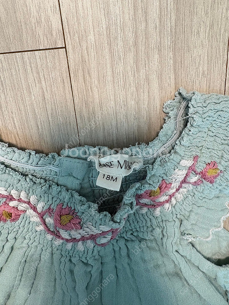 루이스미샤 바디수트 롬퍼 18m사이즈 두돌여아--4