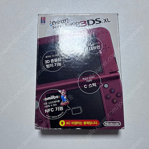 [새제품] 뉴 닌텐도 3ds xl - 메탈릭 레드 미사용
