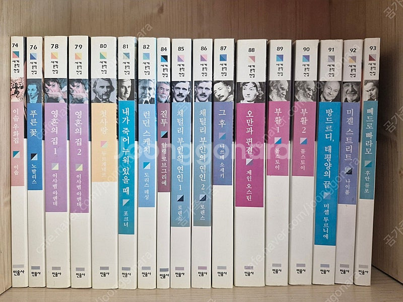 민음사) 세계문학전집 93권--8
