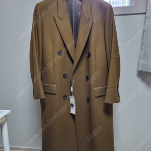 마마가리 더블 코트 MTR LONG 브라운 48 새상품