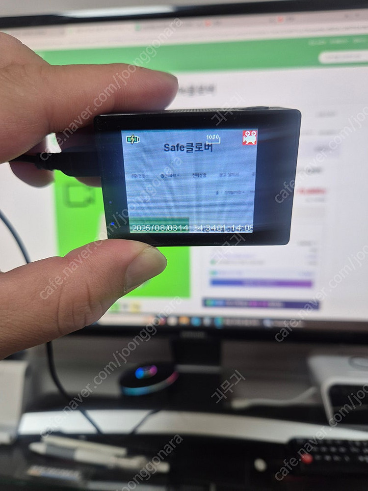 safe클로버 바디캠 팝니다--2