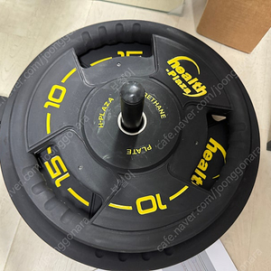 디럭스 경량원판 10kg 2개 15kg 2개