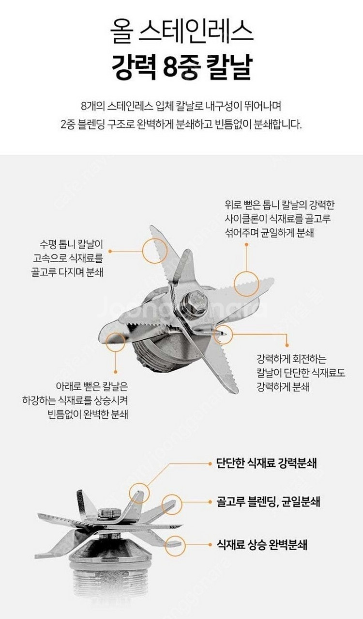 디오닉 프레타 2in1 초고속블렌더2L (DV-BLD0...--5