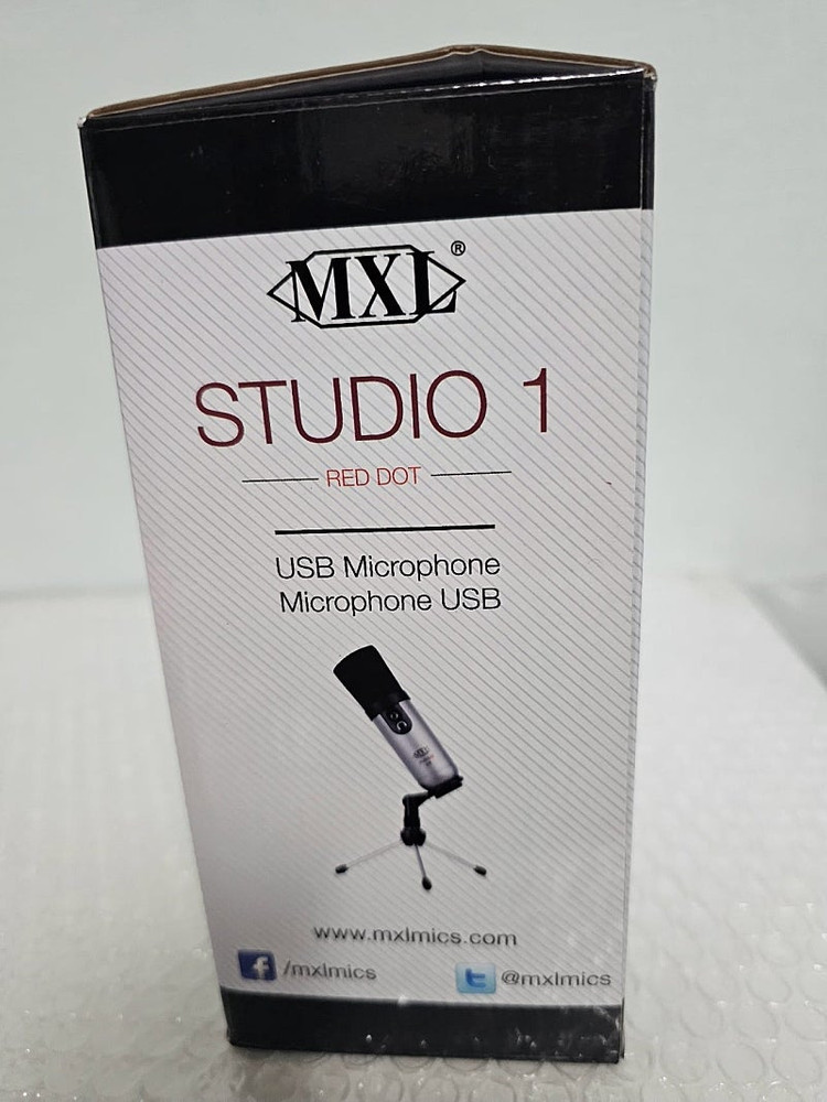 새상품-MXL STUDIO ONE REDDOT 콘덴서마이크 이미지