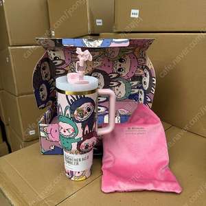 라부부 x 스탠리 40oz 퀜처 텀블러