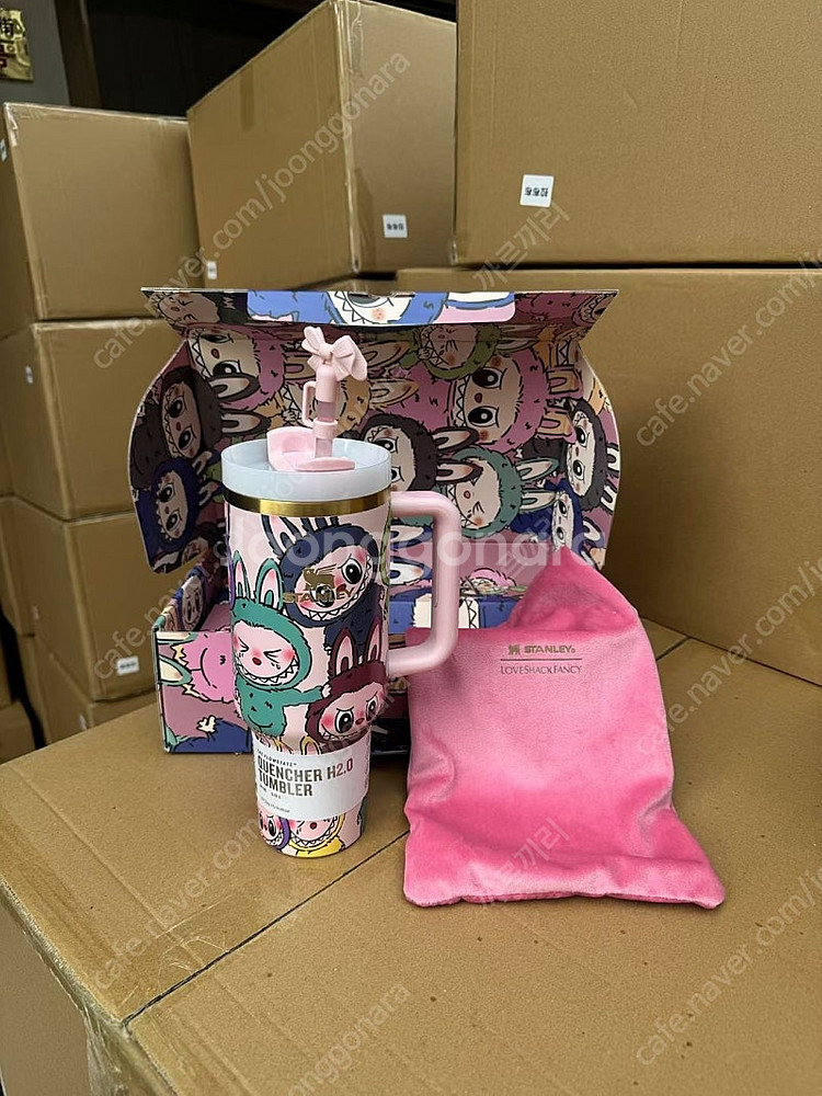 라부부 x 스탠리 40oz 퀜처 텀블러--4