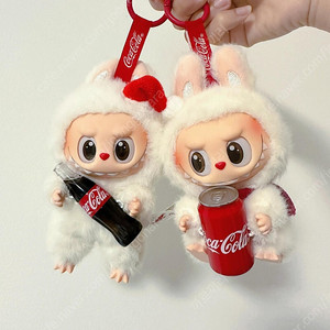라부부 코카콜라 콜라보 키링