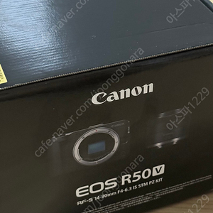 캐논 r50v 14-30 렌즈킷 미러리스 카메라 미개봉 새상품