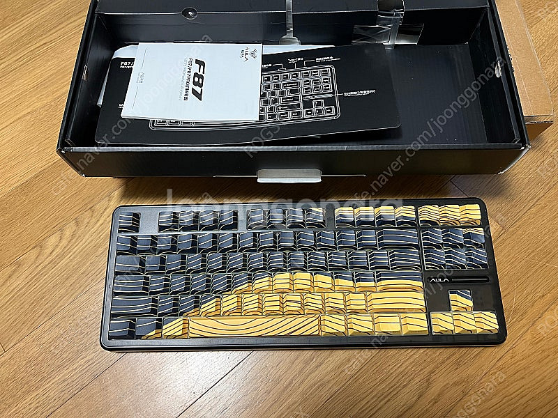 AULA F87 PRO 독거미 기계식 키보드--0