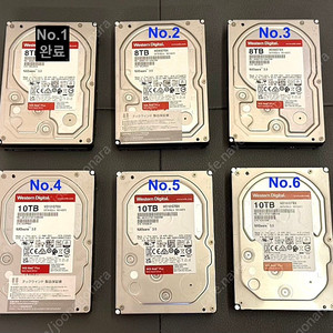 WD 8TB, 10TB RED PLUS HDD WD80EFBX WD101EFBX