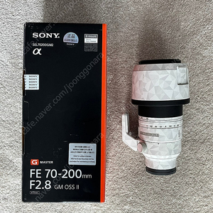 소니 금령2 70-200gm2 f2.8 보증 유 s급판매합니다.
