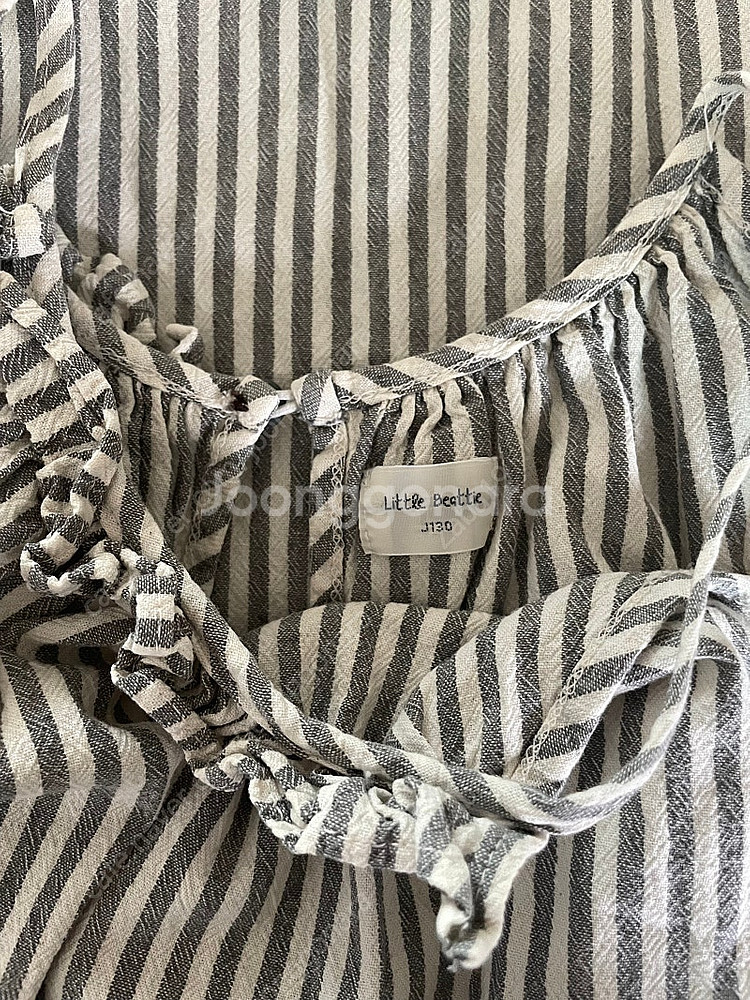 스트라이프 원피스 130사이즈--2