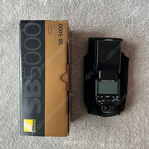 니콘의 명작 sb-5000 외장플래쉬 판매합니다. 상태확인 필