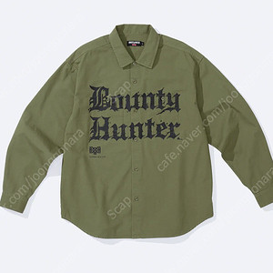 [M] 슈프림 (Supreme) x 바운티 헌터 (Bounty Hunter) 립스탑 셔츠 올리브