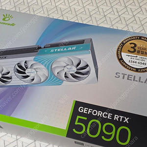 MANLI 지포스 RTX 5090 Stellar 인텍앤컴퍼니 - 348만