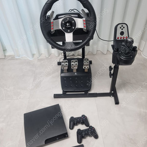 PS3 플스3 슬림 게임300 + 로지텍 G27 레이싱휠/거치대 세트