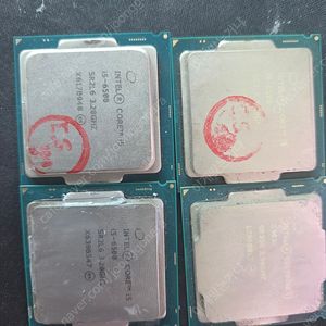 택포) 6 7세대 cpu 4개 일괄