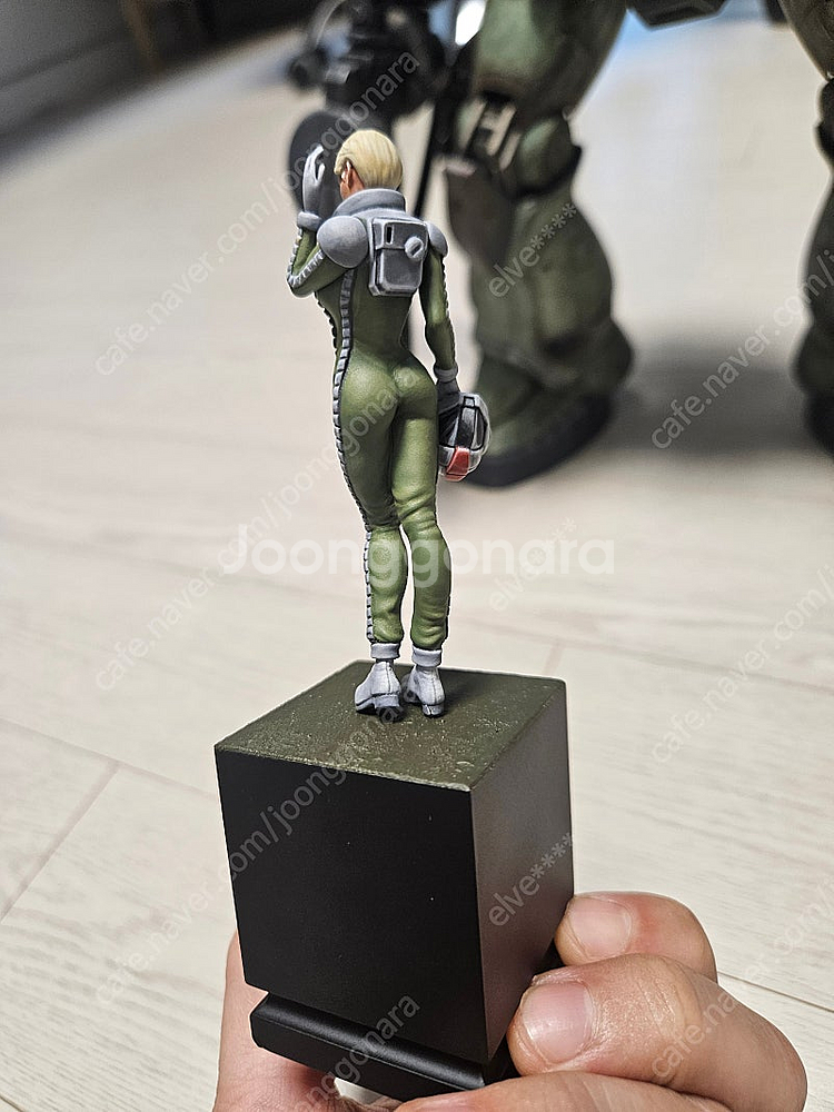 Pg자쿠 도색작 사병 , 1/24 지온여성파일럿 사병 ...--2