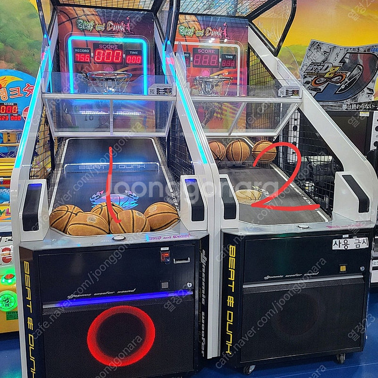 농구 동전교환기 농구대 두더지게임 월광보합 철권 펀치 ...--7