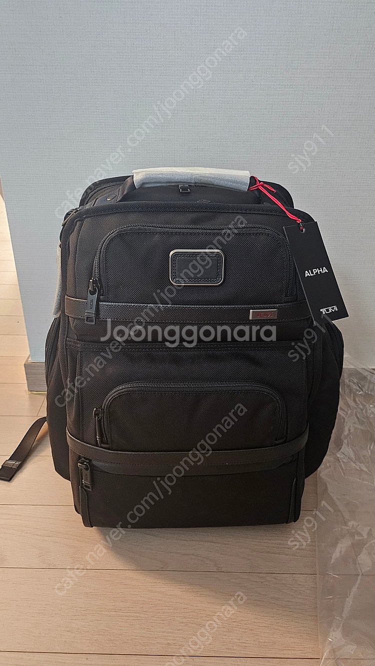 정품 새상품) 투미 알파브리프 백팩--0