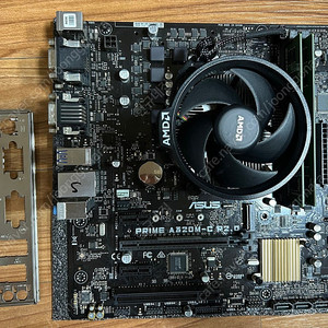 ASUS PRIME A320M-C. 라이젠3-3600. 삼성 DDR4 16기가
