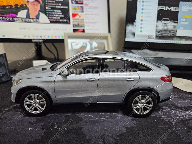 1/18 메르세데스 벤츠 W166 GLE 쿠페 이리듐 ...--4