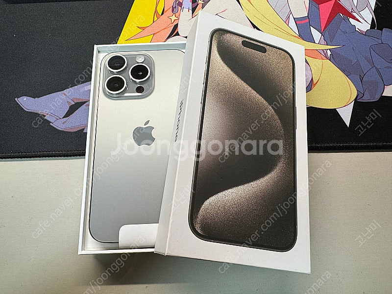 아이폰 15프로 256gb 애플케어 팝니다--0