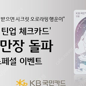 티니핑 국민카드 시크릿 오로라핑