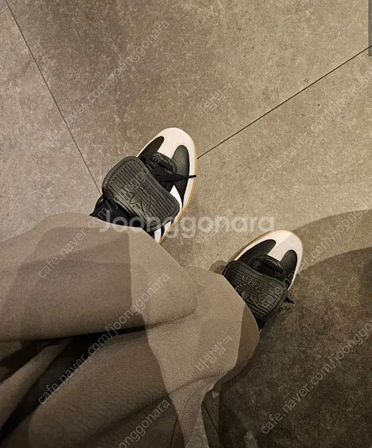 아디다스 삼바 LT OG 블랙 240--5