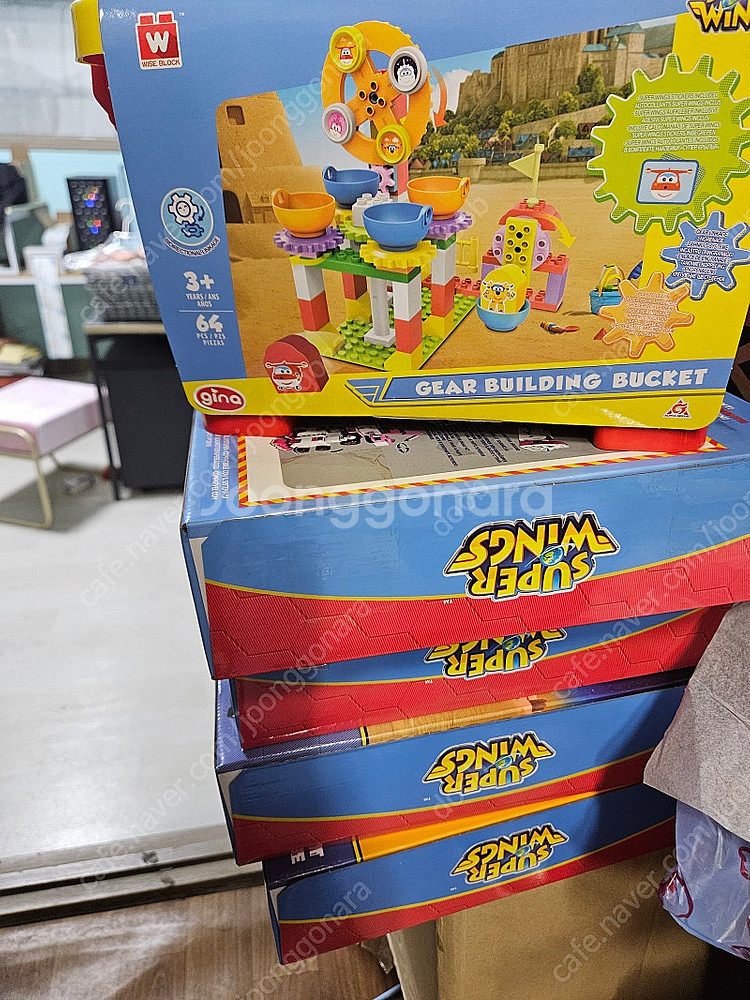 슈퍼윙스 변신 로봇 블록 장난감--8