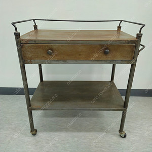 빈티지 인더스트리얼 인테리어 메탈 서랍 이동대