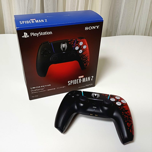 PS5 듀얼센스 마블 스파이더맨2 에디션 무선 컨트롤러 조이스틱
