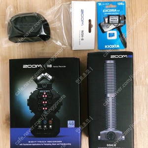 Zoom H8/ssh-6스테레오 샷건 마이크 /메모리 128GB SD 카드 /폼형 윈드스크린