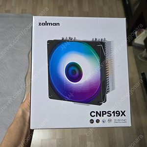 잘만쿨러 CNPS19X 판매합니다. (미개봉/새상품)