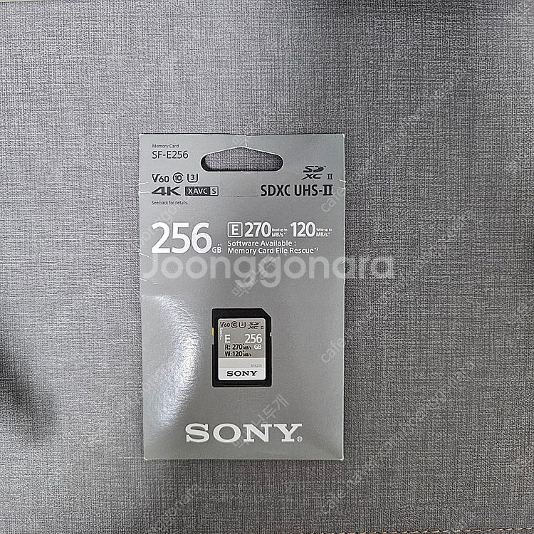 (미개봉) 소니정품 256GB 메모리 SF-E256 /...--0