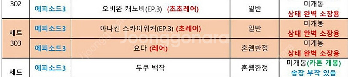 정리 할인) SHF 스타워즈 30종 미개봉--2