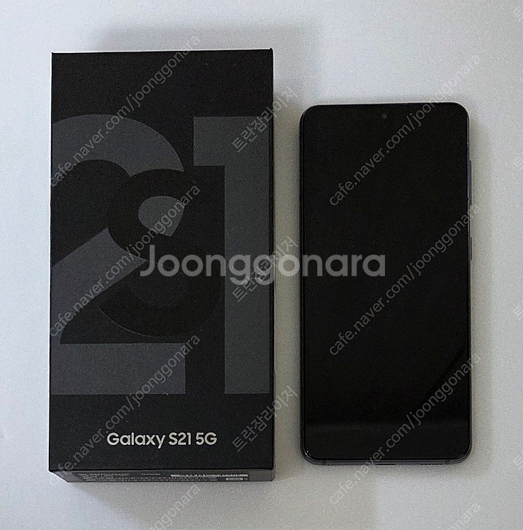 (개인) 갤럭시S21 256G 기가 SM-G991 블랙...--1