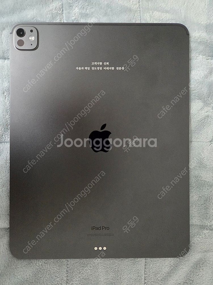 아이패드 프로 m4 13인치 256 wifi 스페이스블...--2