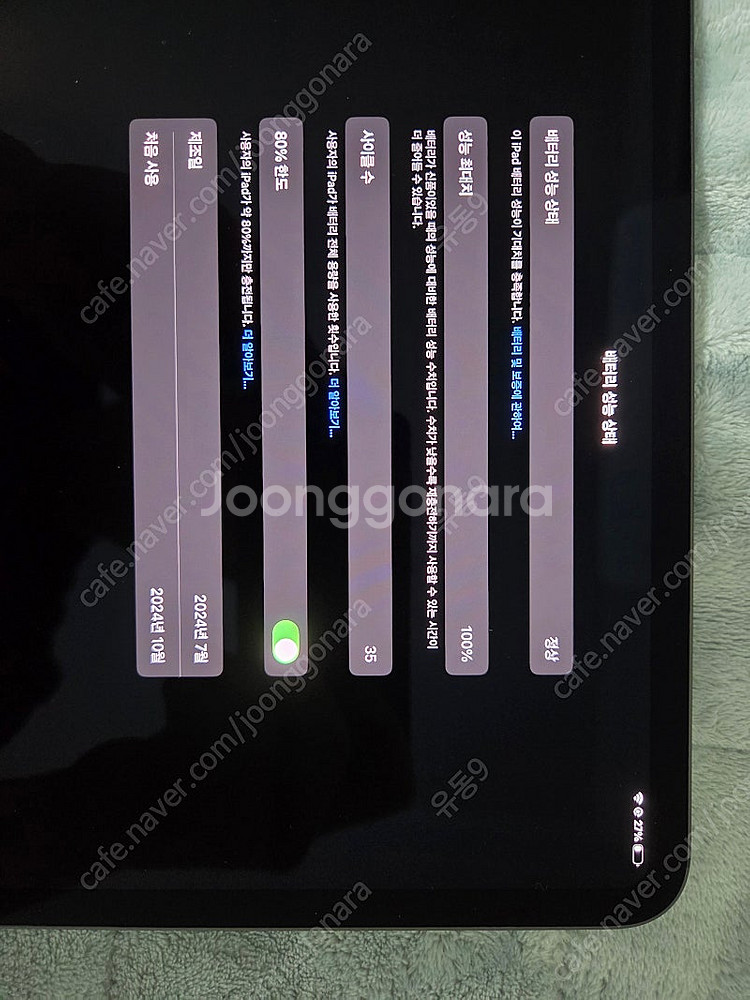 아이패드 프로 m4 13인치 256 wifi 스페이스블...--5
