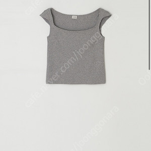아뜰리에 에디션 Squared Neck T-shirt (gray) 삽니다.