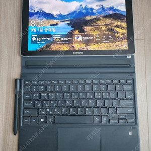 갤럭시북12 SM-W720 팝니다 상태좋음