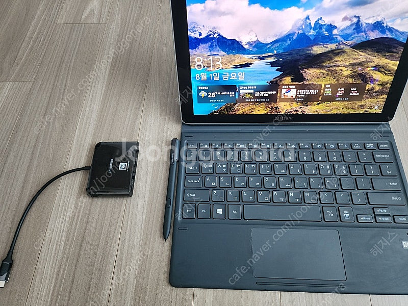 갤럭시북12 SM-W720 팝니다 상태좋음--1