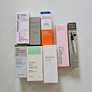 여러가지 화장품 - 닥터멜락신, CNP, 웰라쥬, 비겐드, 디디앰플 등 / 무배