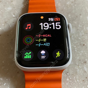 애플워치5 화이트(44mm, 세라믹)