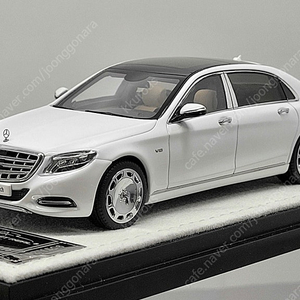 1:43 얼모스트리얼 벤츠 마이바흐 S600 W222 화이트 다이캐스트 모형자동차