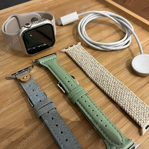 애플워치8 41mm 스타라이트 A급