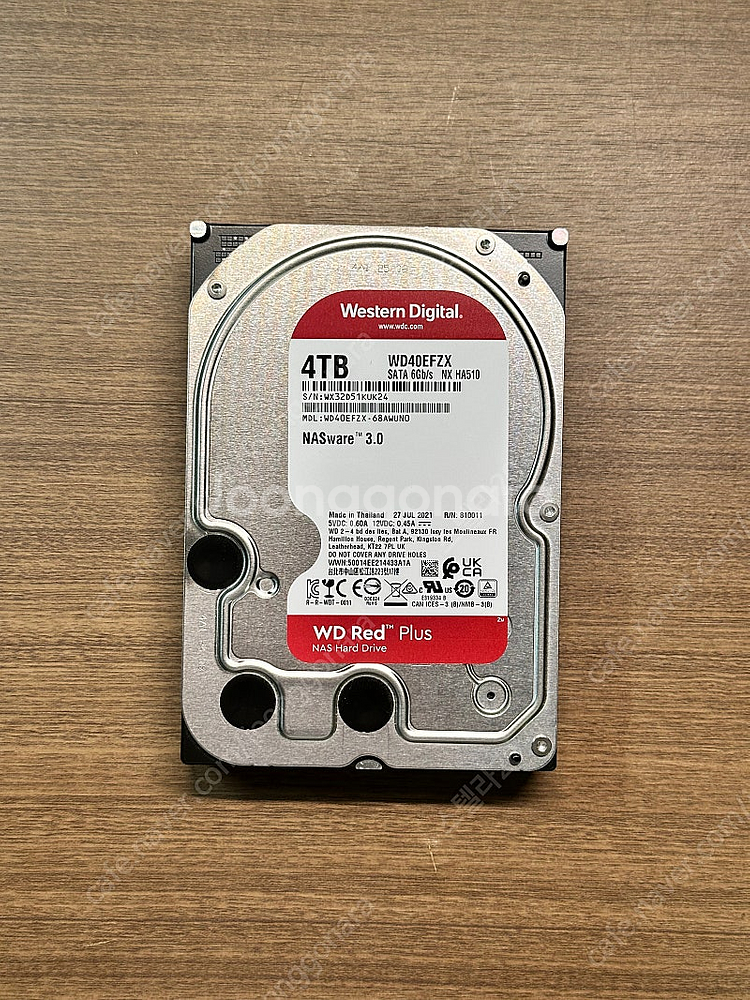 WD 레드 플러스 4TB--0