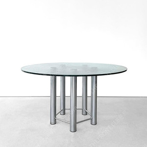 메타폼 라운드 글래스 빈티지 테이블 metaform round glass table